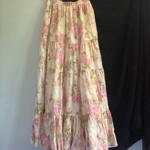 Spell Rose Garden Tiered Skirt XS